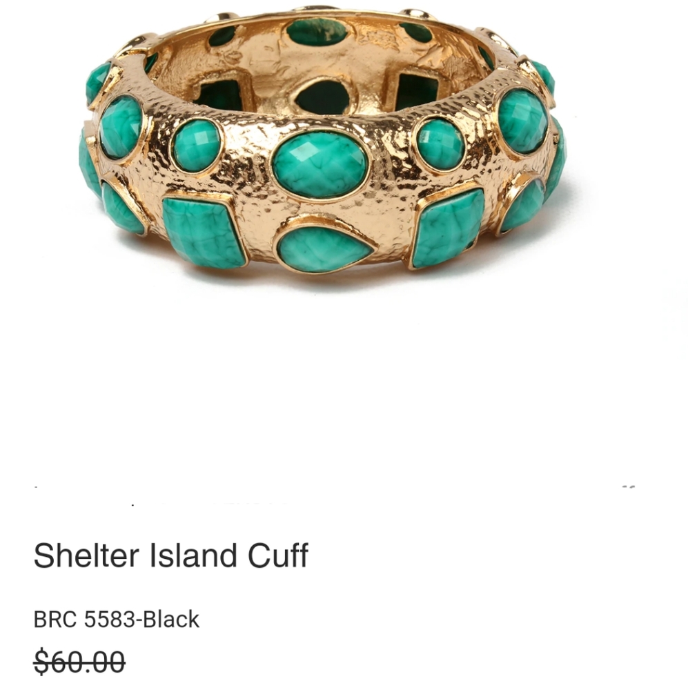 Shelter Island Cuff Turquoise